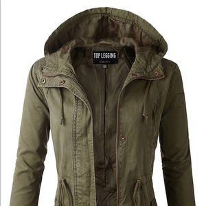 Military style  utility jacket